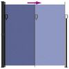 vidaXL Retractable Side Awning Blue 200x300 cm