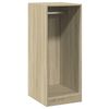 vidaXL Wardrobe Sonoma Oak 48x41x102 cm Engineered Wood