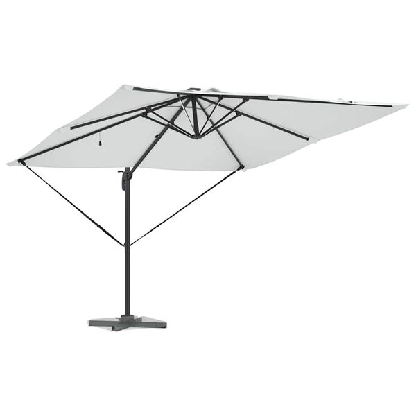 vidaXL Parasol Sand 286 x 285 x 270 cm Aluminium
