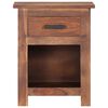 vidaXL Nightstand 40x30x50 cm Solid Wood