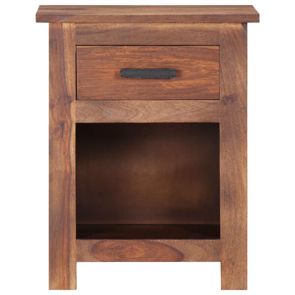 vidaXL Nightstand 40x30x50 cm Solid Wood