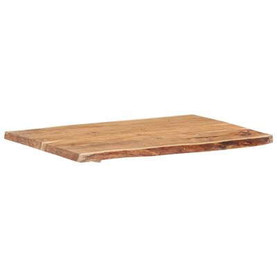 vidaXL Table Top Solid Acacia Wood 100x(50-60)x3.8 cm