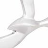 vidaXL Seagull 2 pcs Silver Aluminium