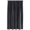 vidaXL Blackout Curtains 2 pcs Dark Grey 140 x 140 cm Velvet