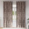 vidaXL Velvet Curtains 2 pcs Cappuccino 225 x 140 cm Velvet