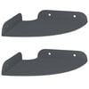 vidaXL Corner Floating Shelf Corner Mount 2 pcs Anthracite