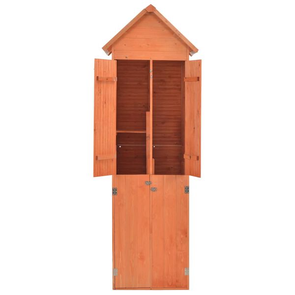 vidaXL Garden Storage Shed 71x60x213 cm Wood