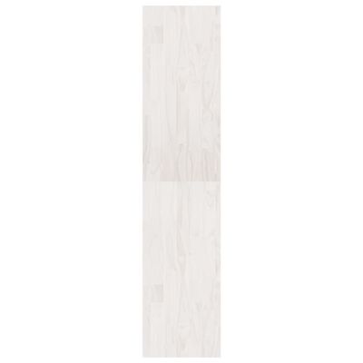 vidaXL Book Cabinet Room Divider White 40x30x135.5 cm Pinewood