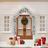 vidaXL Christmas Garland with Flocked Snow Green 5 m PVC