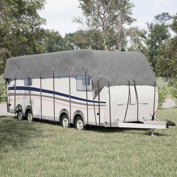 vidaXL Caravan Roof Cover Grey 900x300 cm Non-woven Fabric
