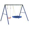 vidaXL Outdoor Swing Set with Swing and Saucer Swing