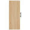 vidaXL Wall Mounted Cabinet Sonoma Oak 34.5x34x90 cm