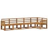 vidaXL Outdoor Sofa Set 6 pcs Natural Solid Acacia Wood