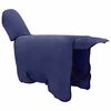 vidaXL Horse Blanket Navy Blue Polyester