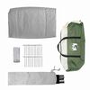 vidaXL Camping Tent with Roof Green 320 x 275 x 190 cm Taffeta