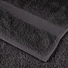 vidaXL Premium Sauna Towels "SOLUND" 10 pcs Anthracite 80x200 cm 600 gsm