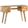 vidaXL Writing Desk Solid Mango Wood 115x47x76 cm