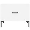 vidaXL Coffee Tables 2 pcs White 50x50x40 cm Engineered Wood