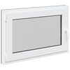 vidaXL Basement Window "RISOR" 90x50 cm Tilt&Turn DIN Left Anthracite