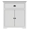 vidaXL Hallway Cabinet BODO White 80x35x90 cm