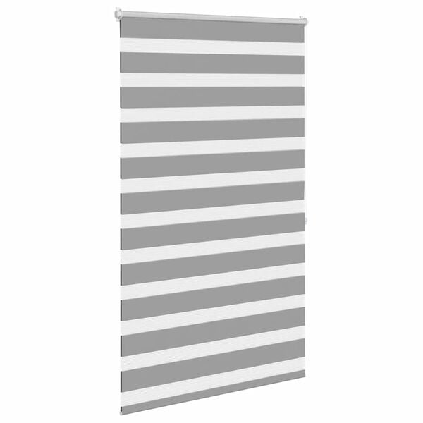 vidaXL Zebra Blind 80 x 175 cm Grey