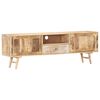 vidaXL TV Cabinet 140x30x45 cm Solid Mango Wood