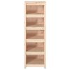 vidaXL Book Cabinet 50x35x154 cm Solid Wood Pine