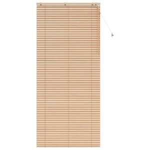 vidaXL Venetian Blind Oak Look 110 x 250 cm 35 mm Solid Paulownia Wood