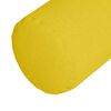 vidaXL Bolster Pillows 2 pcs Light Yellow Ø 25 x 70 cm Fabric