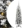 vidaXL Artificial Christmas Tree with 150 LEDs with Stand Green 150 cm