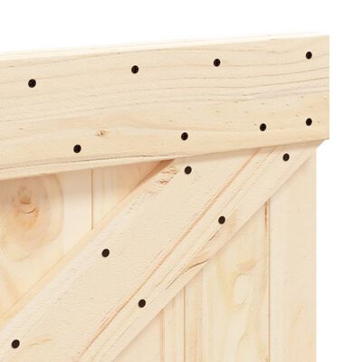 vidaXL Headboard 100x104 cm Solid Wood Pine