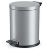 Hailo Pedal Bin "Solid" M 12L Silver