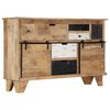 vidaXL Sideboard 140x38x90 cm Solid Mango Wood
