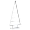 vidaXL Metal Christmas Tree with Stand KUOPIO 90 cm Steel White