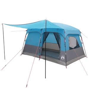 vidaXL Family Tent 8-Person Blue Polyester