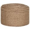 vidaXL Rope 100% Jute 12 mm 250 m
