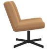 vidaXL Swivel Chair Beige 63 x 75 x 76 cm Sheepskin