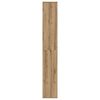 vidaXL Room Divider Bookcase Artisan Oak 67x25x161.5 cm Engineered Wood