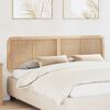 vidaXL Headboard with Headboard Natural 180 x 55x 3 cm Rattan