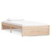 vidaXL Bed Frame without Mattress Solid Wood 90x190 cm Single Single