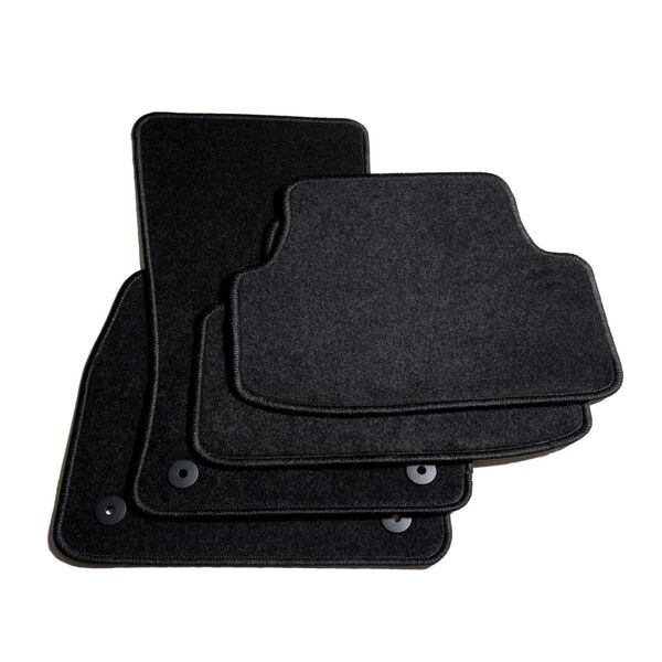 vidaXL 4 Piece Car Mat Set for VW Golf 7