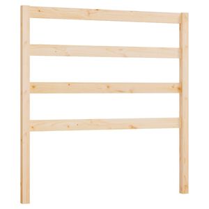 vidaXL Bed Headboard 96x4x100 cm Solid Wood Pine