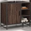 vidaXL Bathroom Sink Cabinet Brown Oak 65x33x60 cm Engineered Wood