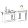 vidaXL Coffee Table Set 2 pcs White Engineered Wood
