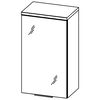 Germania Bathroom Wall Cabinet GW-Pescara White Navarra Oak Repro