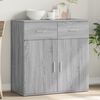 vidaXL Sideboard Grey Sonoma 79x38x80 cm Engineered Wood
