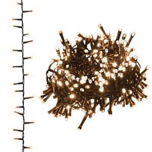 vidaXL LED String | Warm white | Polyvinyl Chloride (PVC), copper | Compact