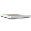 vidaXL Bed Frame without Mattress White 150x200 cm King Size