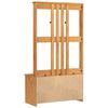 vidaXL Hall Tree SANDNES 87x40x159.5cm Solid Wood Pine