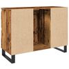 vidaXL Bathroom Sink Cabinet Old Wood 80x33x60 cm Engineered Wood